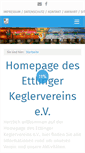 Mobile Screenshot of ettlinger-kv.de